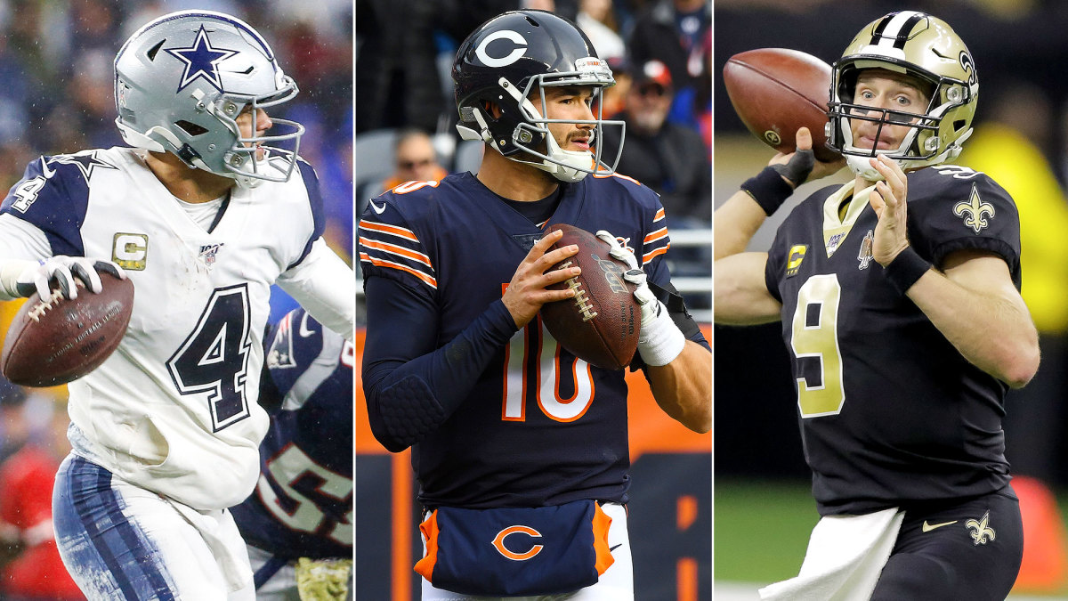 Dak Prescott, Mitch Trubisky, Drew Brees
